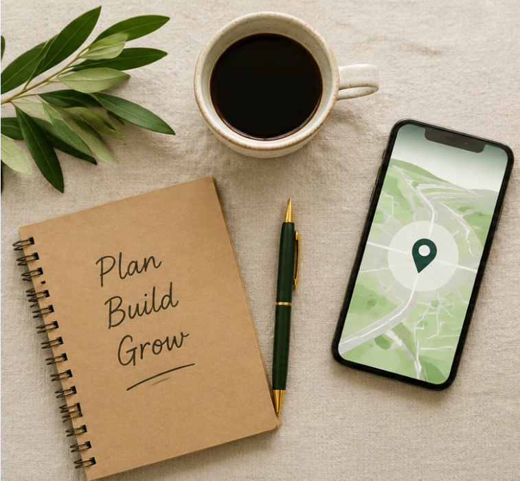 Plan, build, grow — local business organic growth