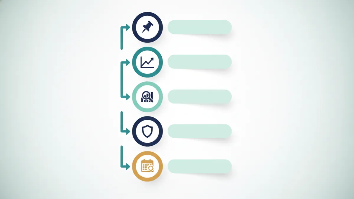 Six-step reconciliation checklist