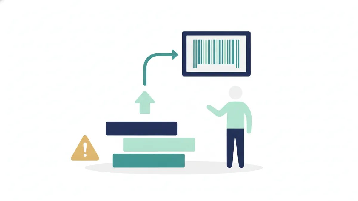 Illustration for Products without a GTIN