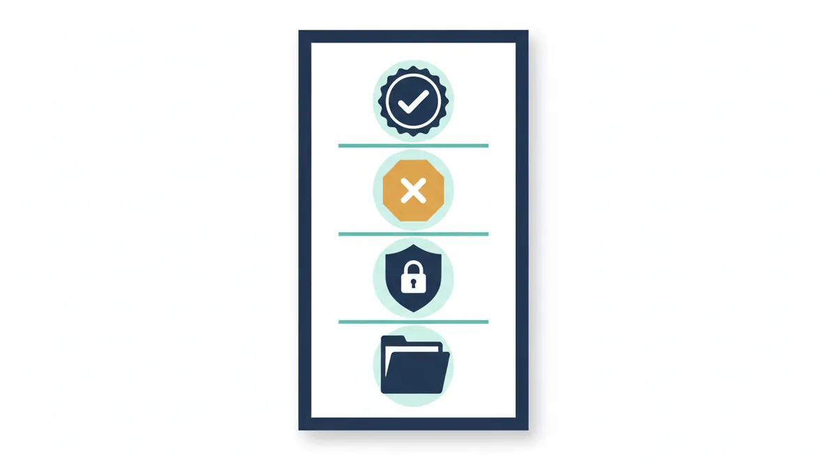 Checklist for consent, opt-out, data protection and records
