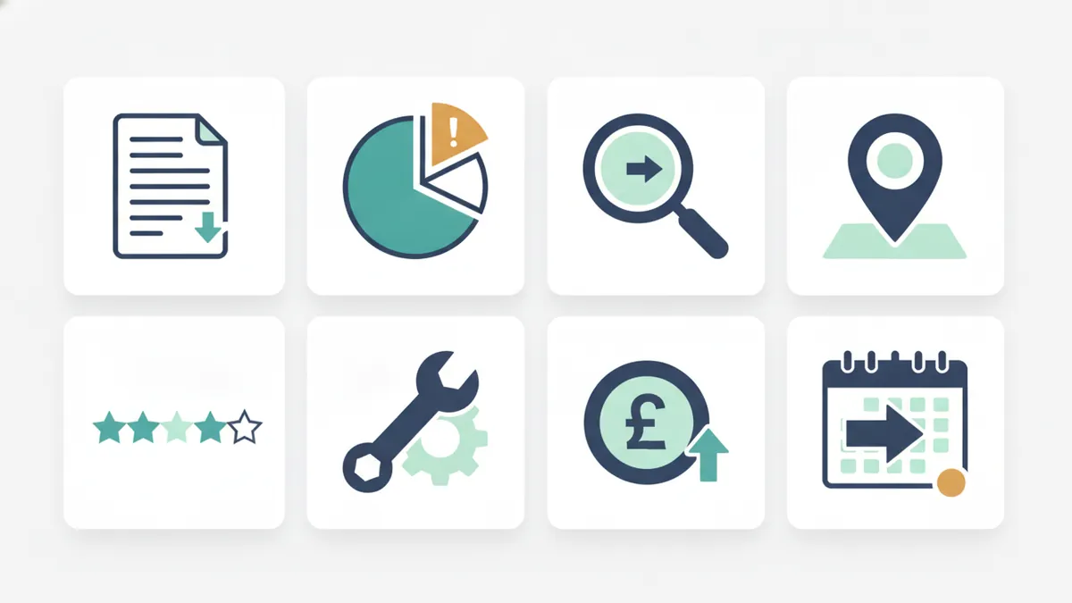 Illustration for What a good report includes