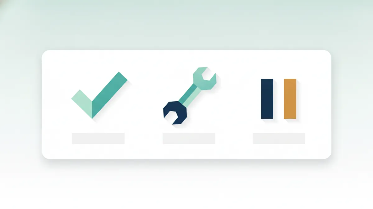 Three outcomes: keep, change or stop a platform
