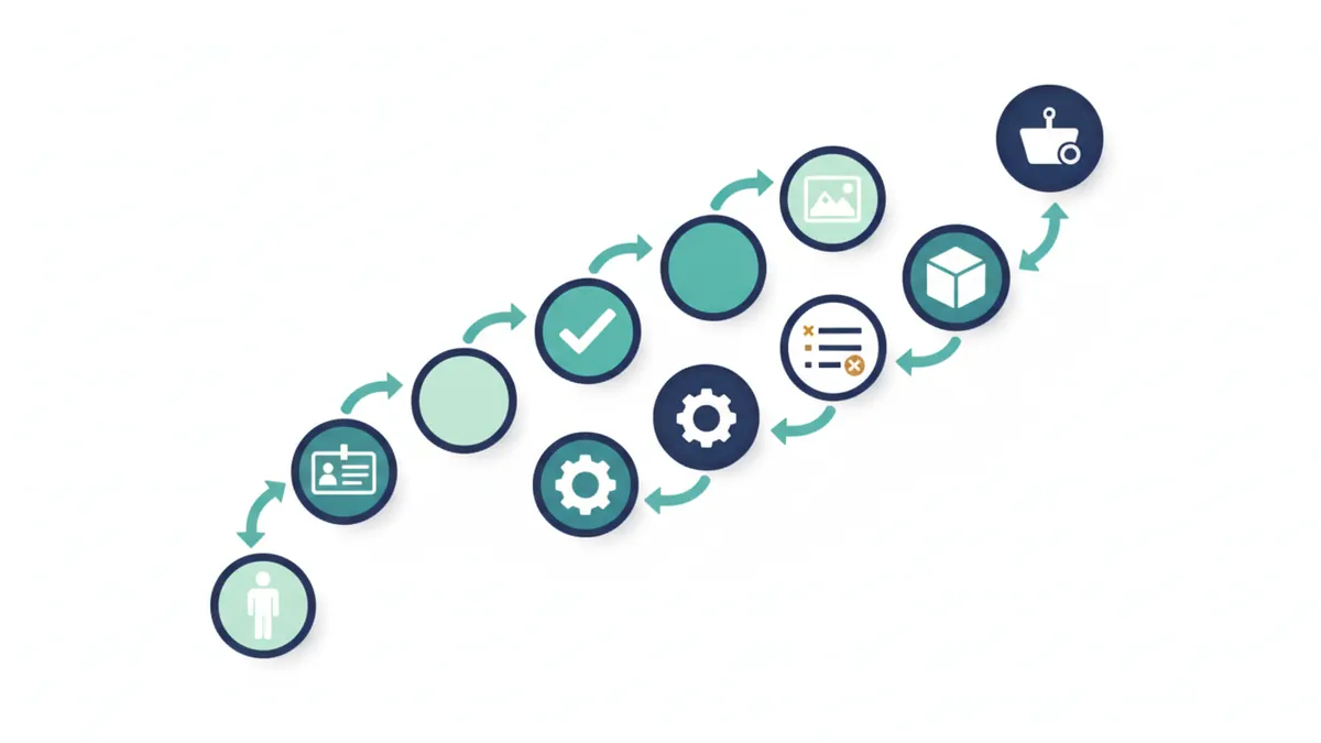 Illustration for Step by step